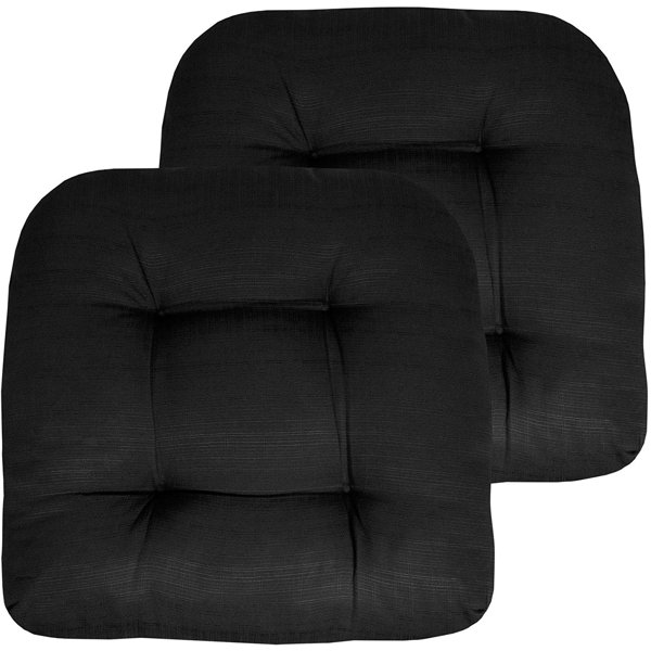 Winston Porter Premium Thick Patio Pad Tufted 19 x 19 x 4" Solid